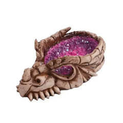 CERAMIC ASHTRAY FANTASY GLITTER DRAGON ASH220