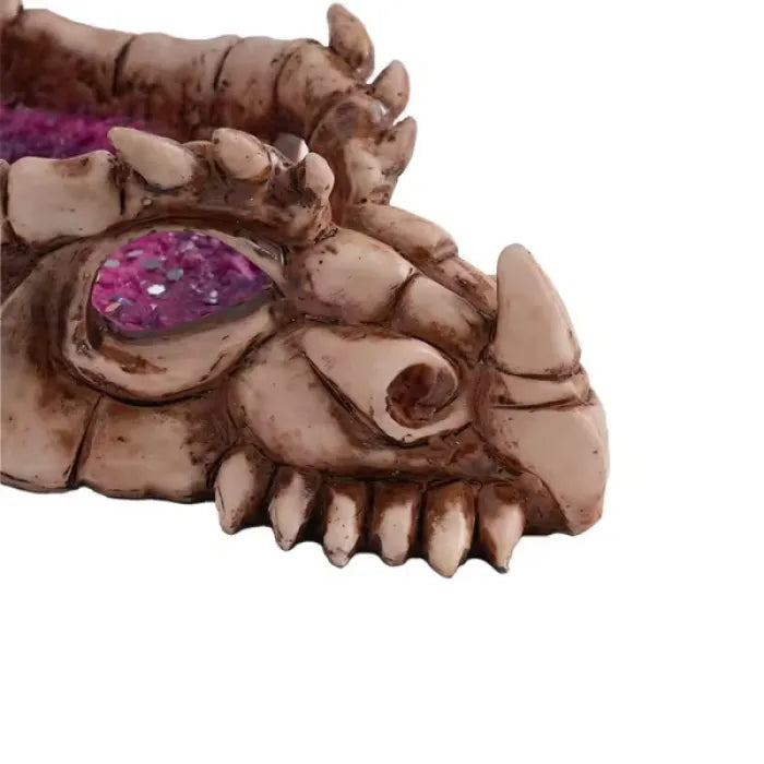CERAMIC ASHTRAY FANTASY GLITTER DRAGON ASH220