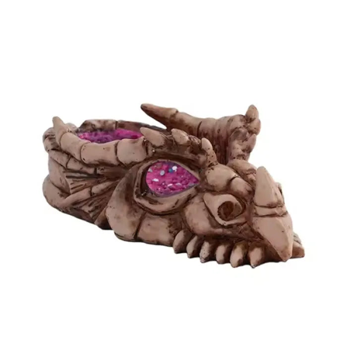 CERAMIC ASHTRAY FANTASY GLITTER DRAGON ASH220