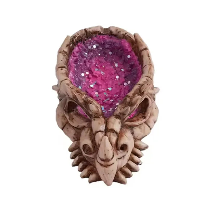 CERAMIC ASHTRAY FANTASY GLITTER DRAGON ASH220