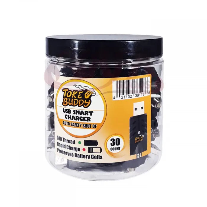 TOKE BUDDY SMART USB CHARGER JAR