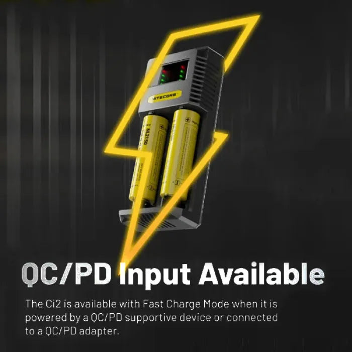 NITECORE CI2 DUAL SLOT SUPERB CHARGER