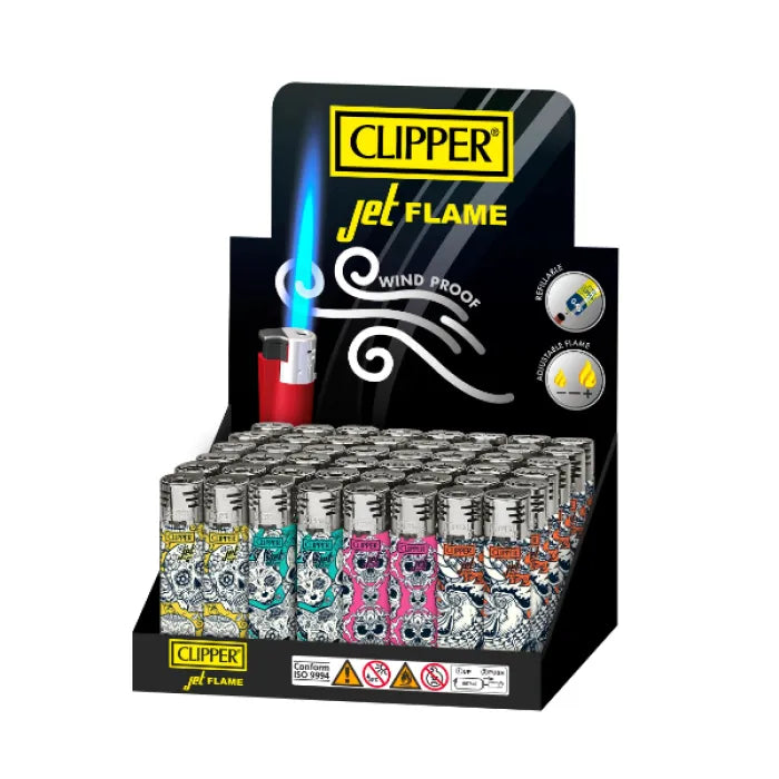 CLIPPER JET FLAME LIGHTER  - SOMBER