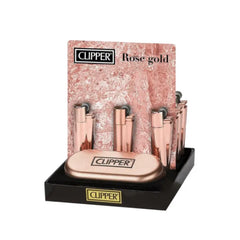 CLIPPER LIGHTER FULL METAL  - ROSE GOLD