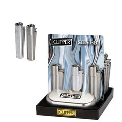 CLIPPER LIGHTER FULL METAL  - SILVER