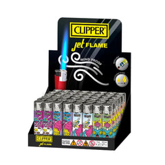 CLIPPER JET FLAME LIGHTER - PSYCHEDELIC 2