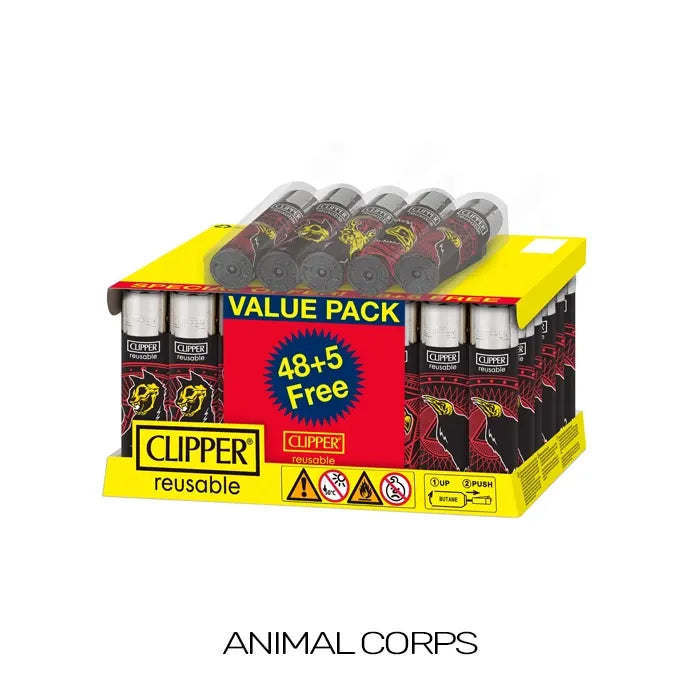 CLIPPER LIGHTER PRINTED +5