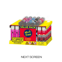 CLIPPER LIGHTER PRINTED +5