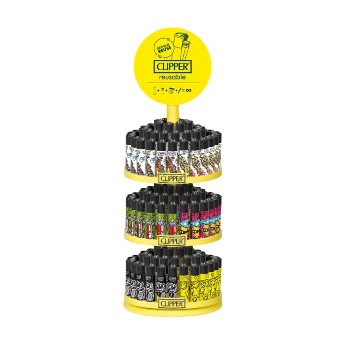 CLIPPER LIGHTER CAROUSEL 3TIER - STREET LIFE