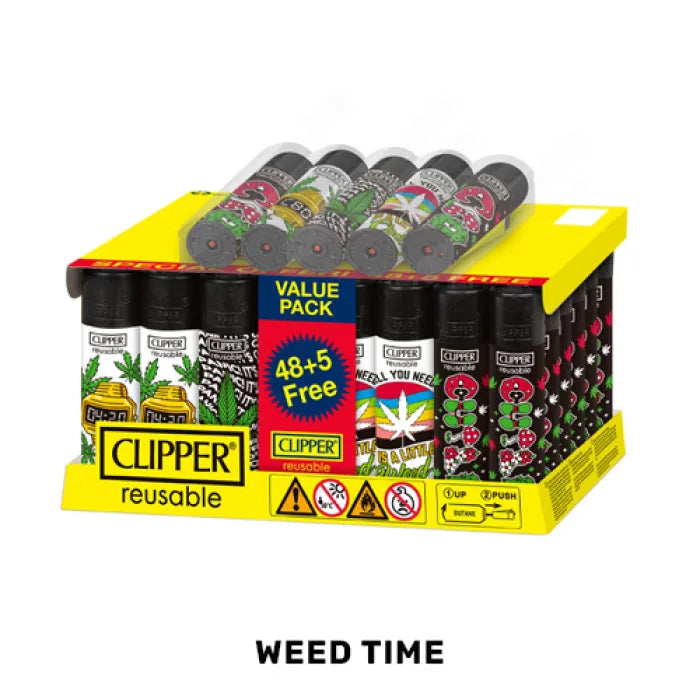 CLIPPER LIGHTER PRINTED +5