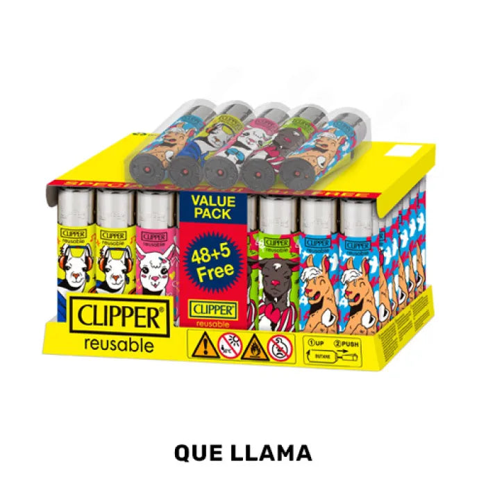 CLIPPER LIGHTER PRINTED +5