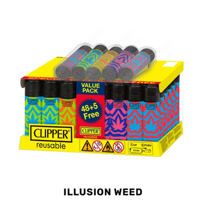 CLIPPER LIGHTER PRINTED +5