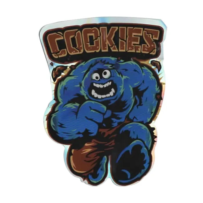 SMOKE PROOF BAGS PRECUT - COOKIES MONSTER