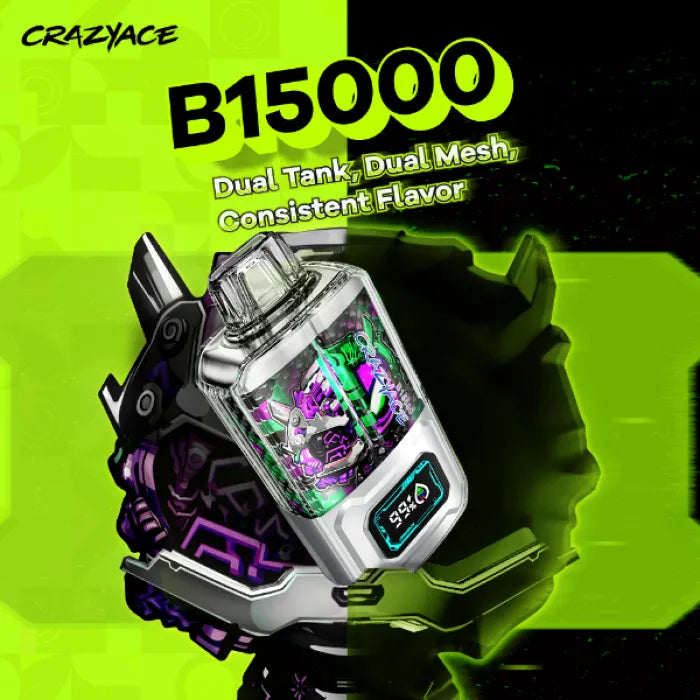 CRAZYACE B15000 DISPOSABLE 10PC