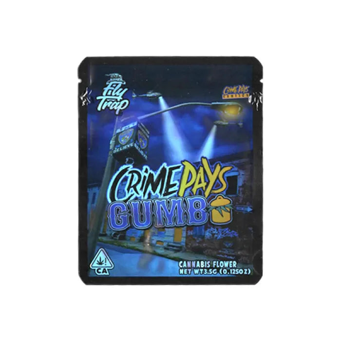 SMOKE PROOF BAGS - CRIME PAYS GUMBO