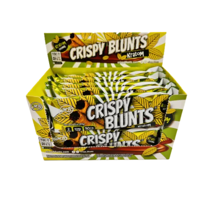 CRISPY BLUNTS KRATOM 100MG  HAZELNUT CHOCOLATE CREAM