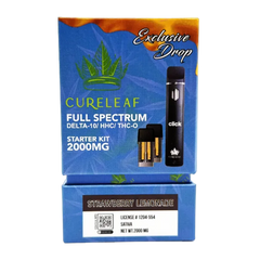 CURELEAF D10/HHC/THC POD KIT SYSTEM 2.0MG