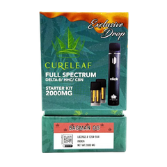 CURELEAF D8/HHC/CBN POD KIT SYSTEM 2.0MG