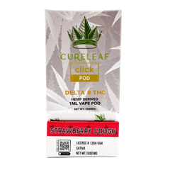 CURELEAF D8 THC CLICK POD 1ML