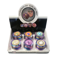 CHROMIUM CRUSHER KALEIDOSCOPE CRYSTAL BALL 70392