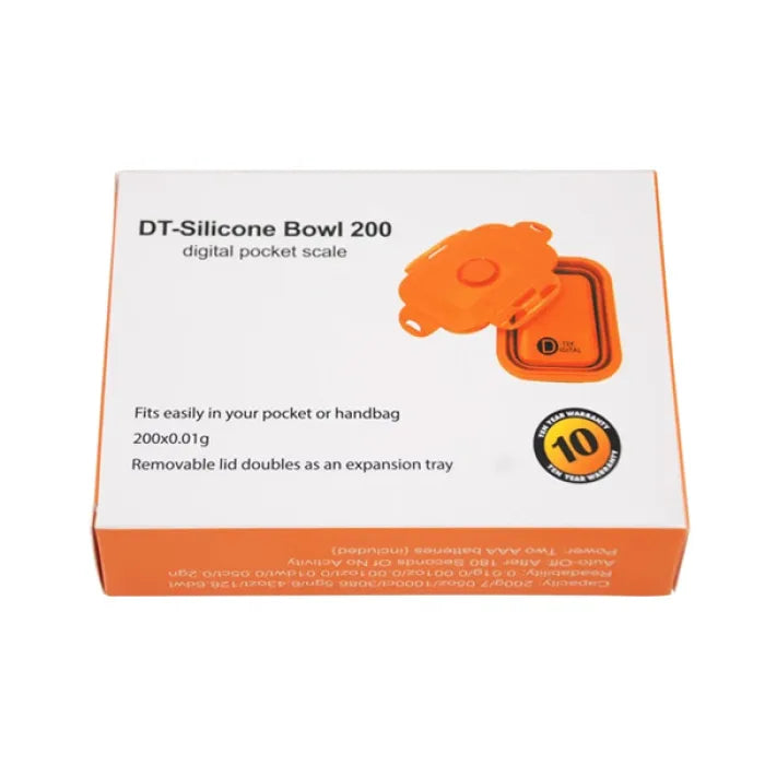 D-TEK SCALE DT SILICONE BOWL 200 200G/0.01G