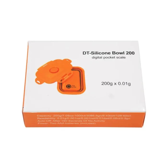 D-TEK SCALE DT SILICONE BOWL 200 200G/0.01G