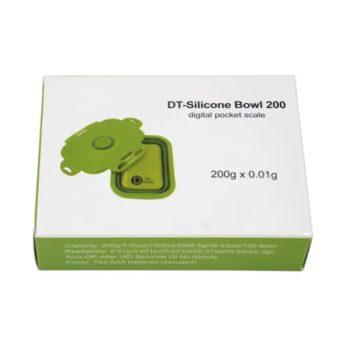 D-TEK SCALE DT SILICONE BOWL 200 200G/0.01G