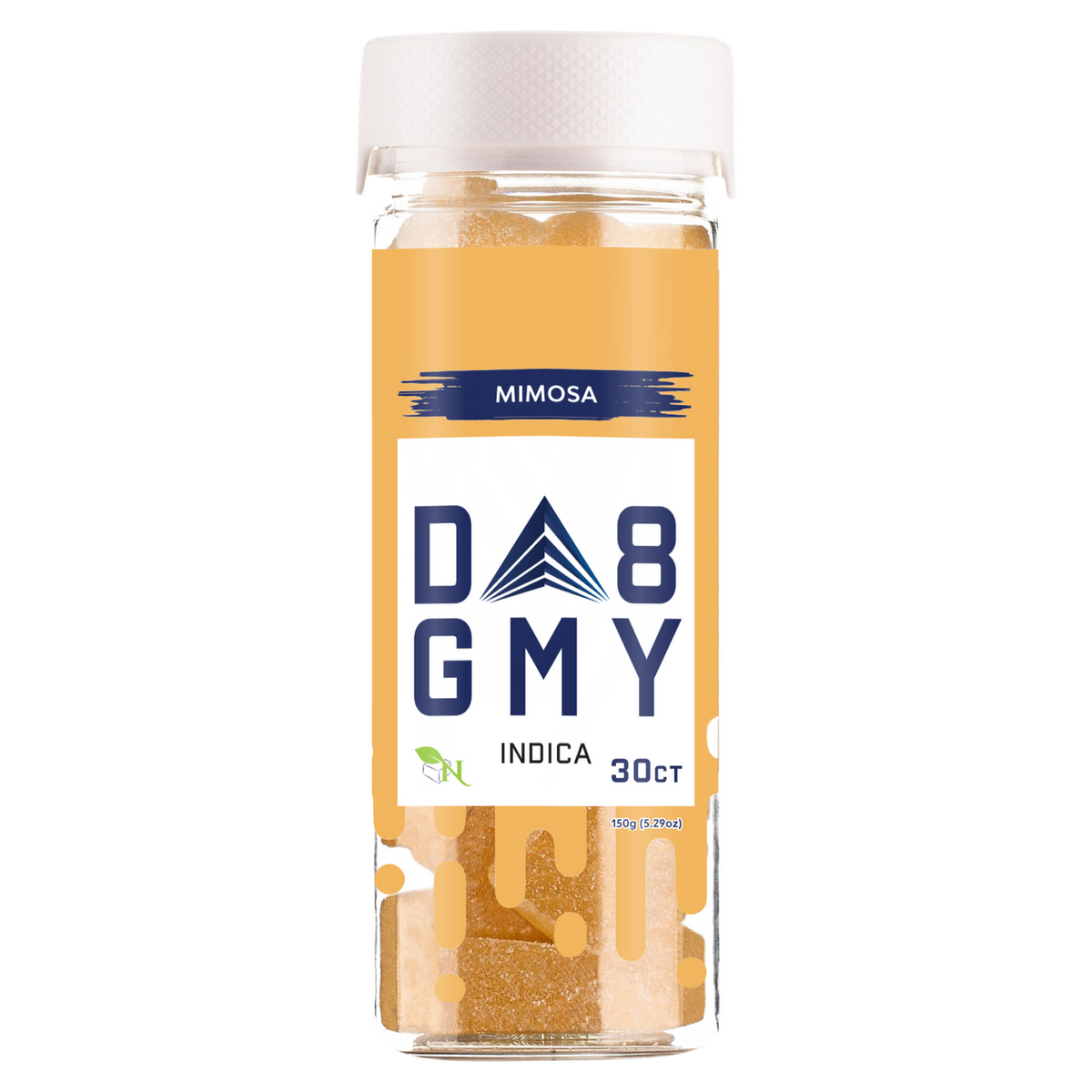 DELTA 8 GUMMY'S - 30CT Mimosa 750mg (25mg ea.) – INDICA