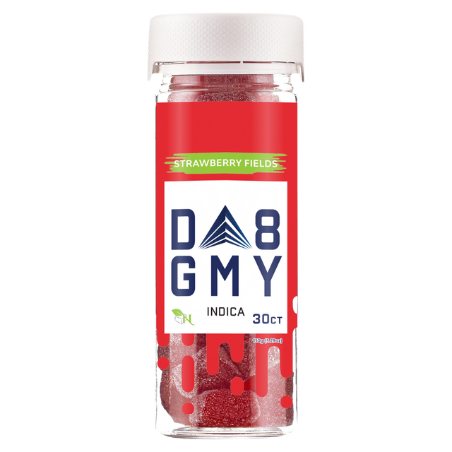 DELTA 8 GUMMIES - 30CT Strawberry Fields 750mg (25mg ea.) – INDICA