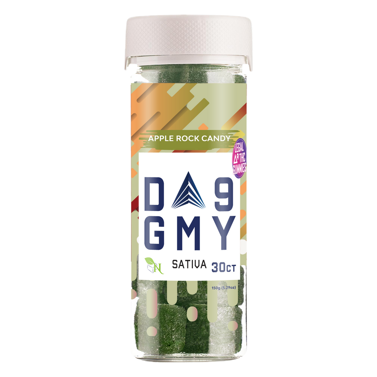 DELTA 9 GUMMIES - 30CT Apple Rock Candy 810mg (15mg ea.) – SATIVA