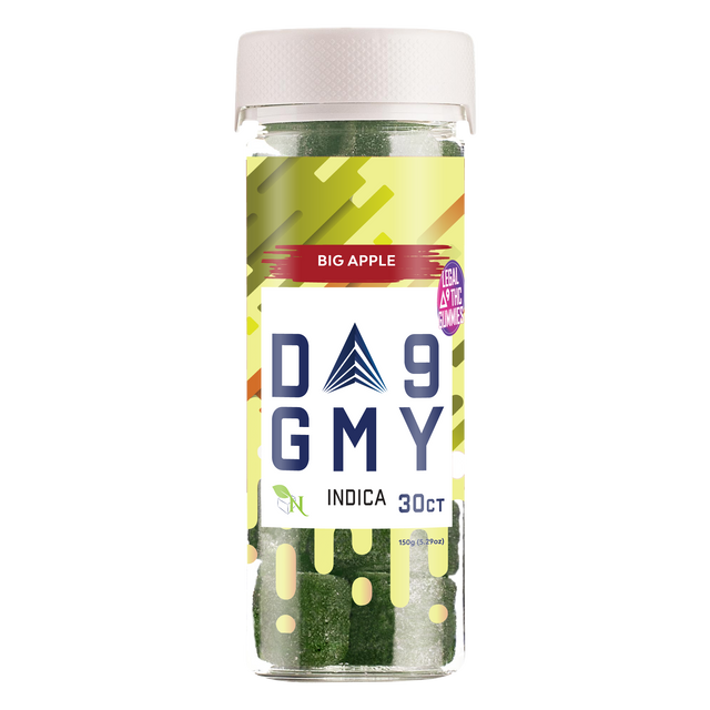 DELTA 9 GUMMIES - 30CT Big Apple 810mg (15mg ea.) – INDICA