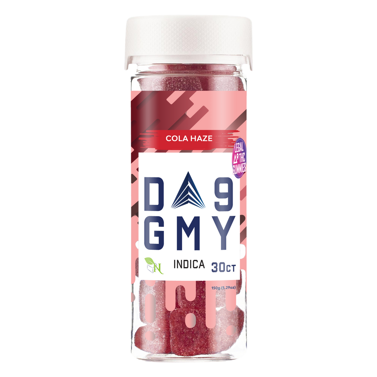 DELTA 9 GUMMIES - 30CT Cola Haze 810mg (15mg ea.) – INDICA