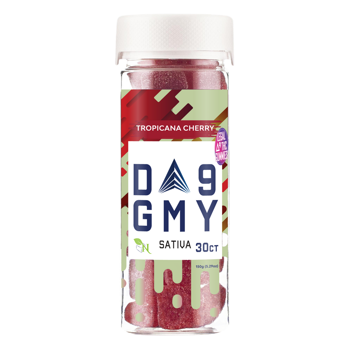 DELTA 9 GUMMY'S - 30CT Tropicana Cherry 810mg (15mg ea.) – SATIVA