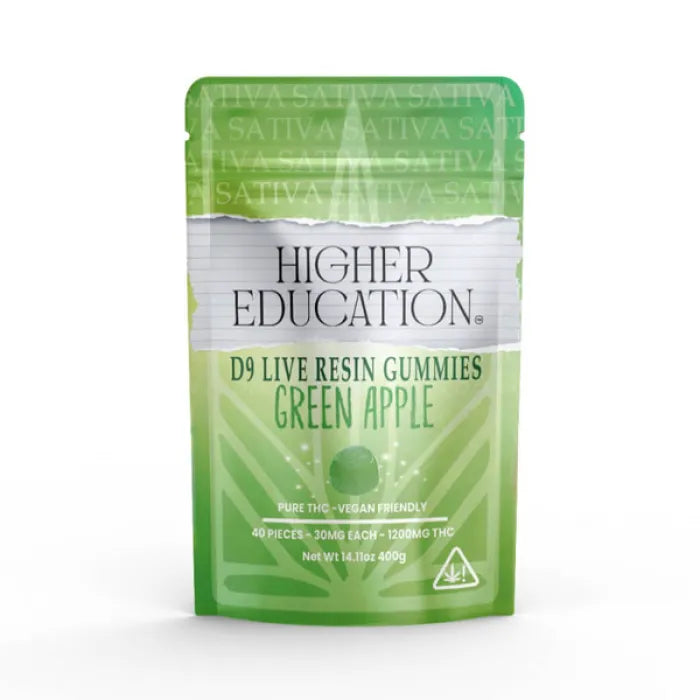 HIGHER EDUCATION D9 LR GUMMIES 1200MG
