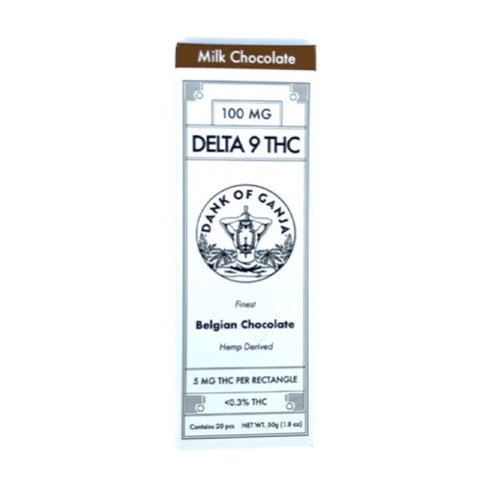 DANK OF GANJA D9 THC CHOCOLATE 100MG