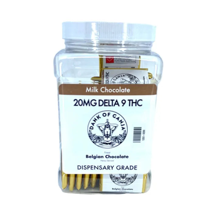 DANK OF GANJA D9 THC CHOCOLATE 20MG