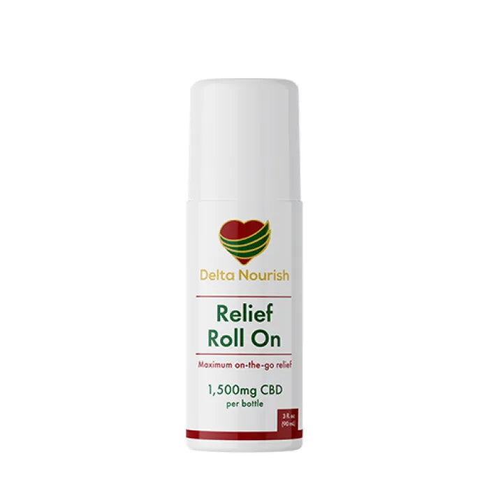 DELTA NOURISH CBD RELIEF ROLL ON 1500MG
