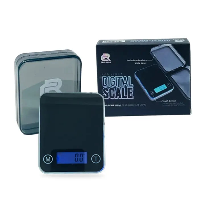 CR DIGI SCALE CR-AP-100 BLK LED LIGHT 0.01G