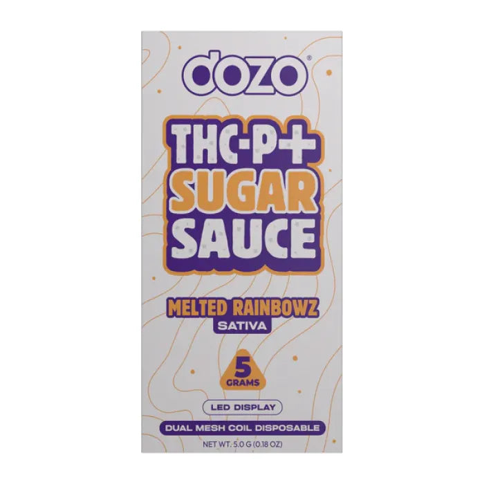 DOZO DISPOSABLE SUGAR SAUCE THCP 5G 5CT