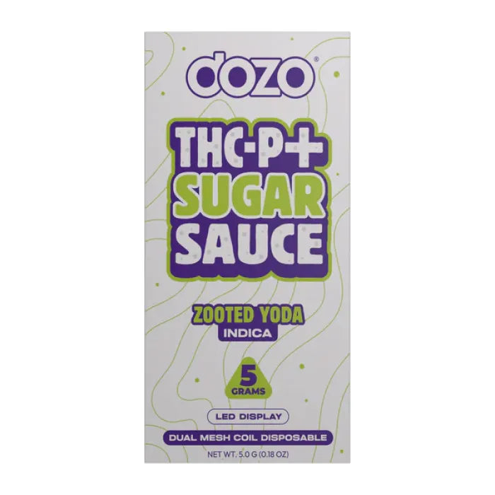 DOZO DISPOSABLE SUGAR SAUCE THCP 5G 5CT