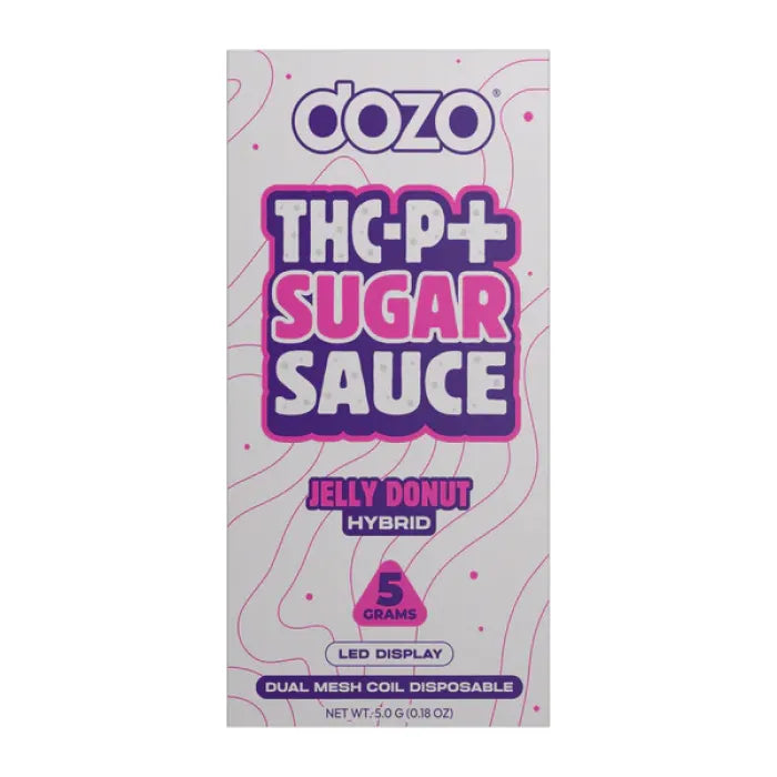 DOZO DISPOSABLE SUGAR SAUCE THCP 5G 5CT