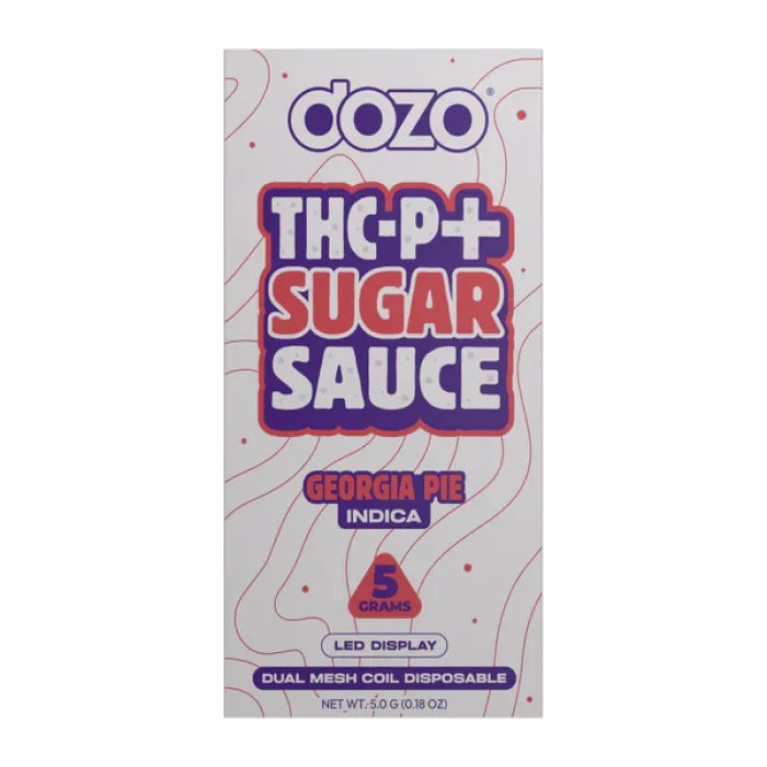 DOZO DISPOSABLE SUGAR SAUCE THCP 5G 5CT
