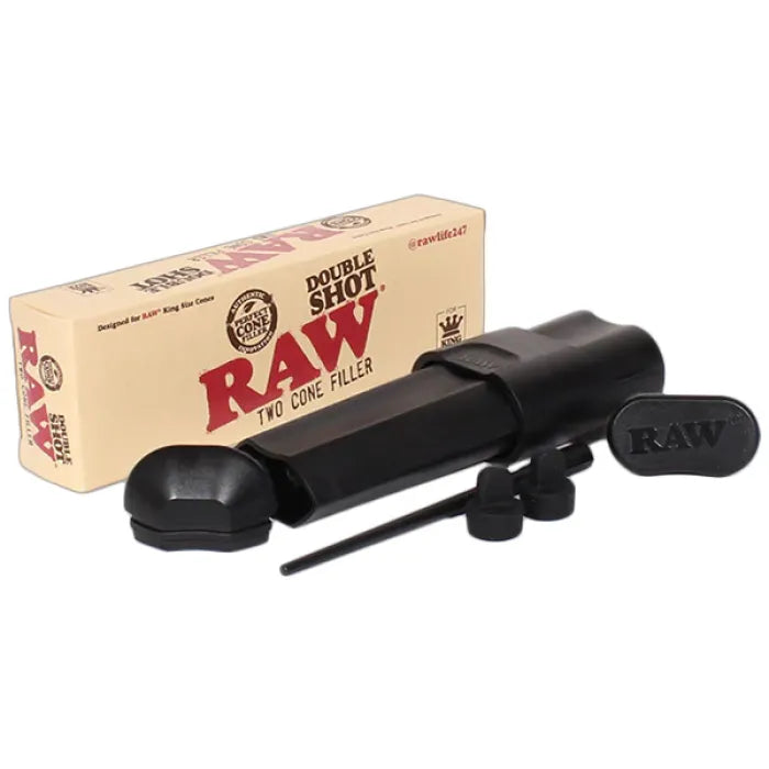RAW DOUBLE SHOT CONE FILLER 1 1/4