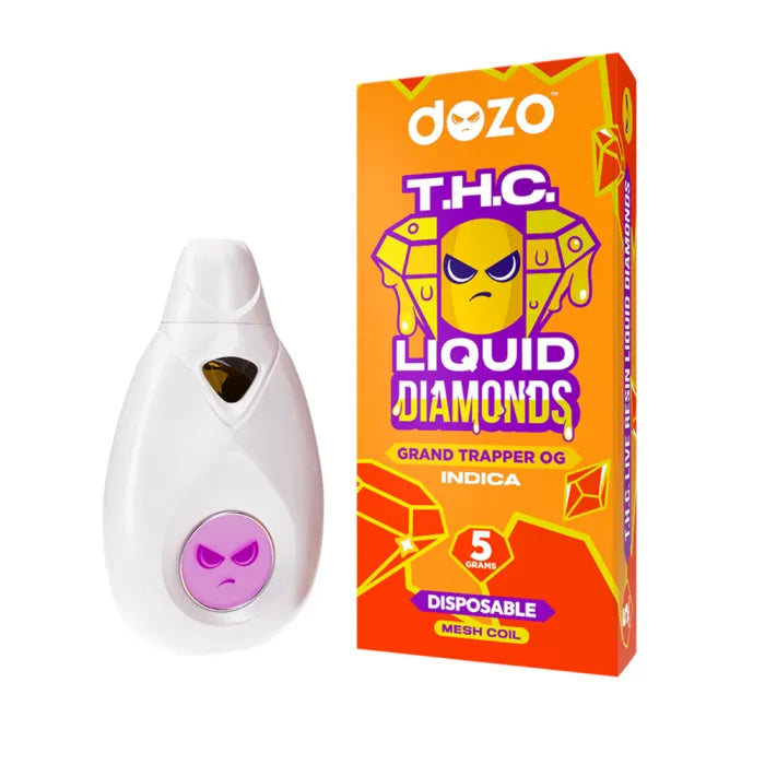 DOZO DISPOSABLE LIQUID DIAMONDS THC 5G