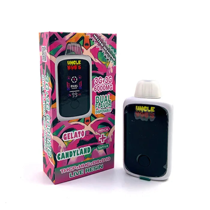 UNCLE BOB DUAL FLAVOR THCP LR DISPOSABLE 6G 5CT