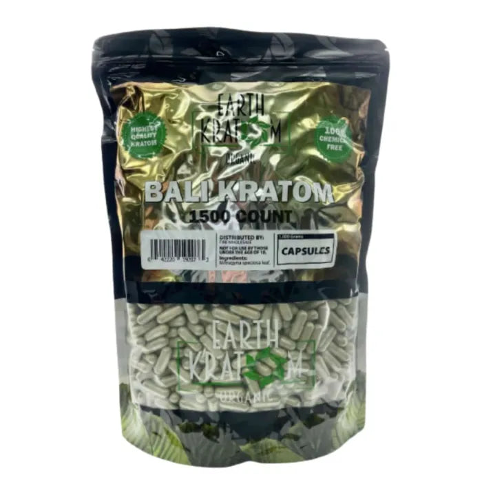 EARTH KRATOM CAPSULES 1500CT