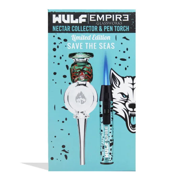 WULF EMPIRE NECTAR COLLECTOR + PEN TORCH LE