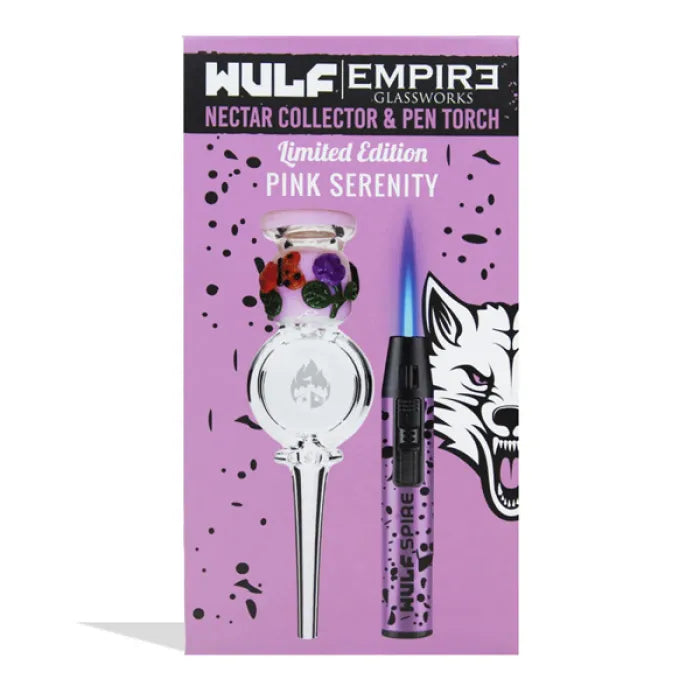 WULF EMPIRE NECTAR COLLECTOR + PEN TORCH LE