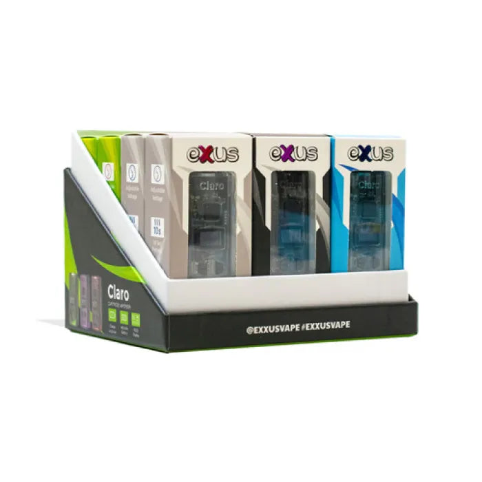EXXUS CLARO CARTRIDGE VAPORIZER - ASSORTED