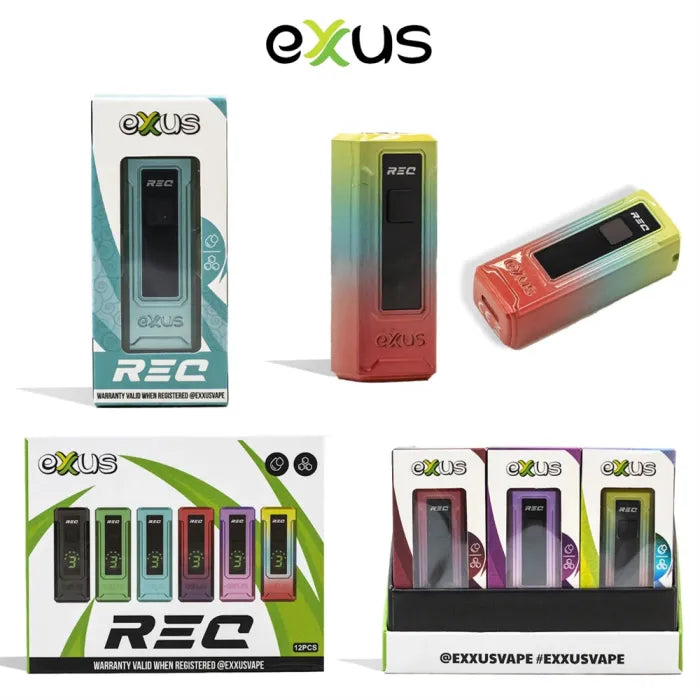 EXXUS REC CARTRIDGE VAPORIZER - ASSORTED